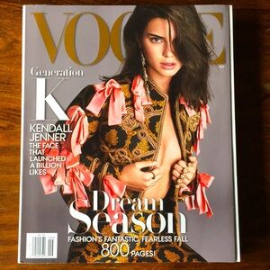VOGUE Kendall Jenner September 2016 U.S. Magazine 800 pages (no bundling please)